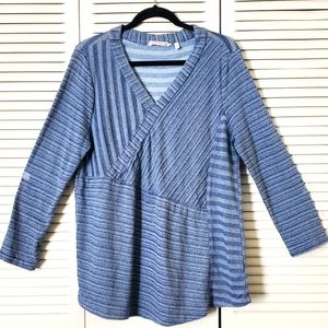 Soft Surroundings Faux Wrap Top